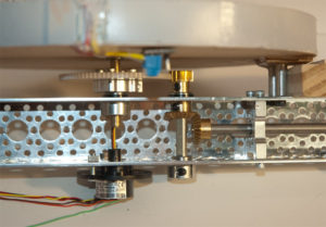Turntable drive detail.